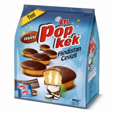 Мини-кексы Eti Popkek с лимонным вкусом, 10 шт, 180 г