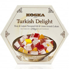 Рахат-лукум Koska со вкусом розы и лимона, 250 г