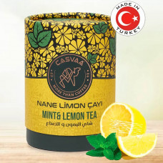 Чай CASVAA Mint&Limone растворимый с кусочками лимона и мяты 200г